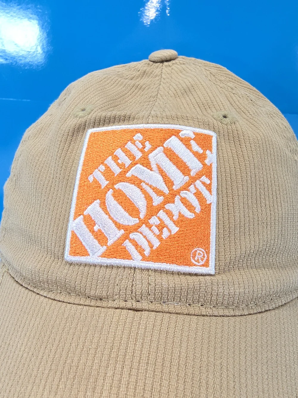 Home Depot Joe Gibbs Racing NASCAR #20 Beige Strapback Hat